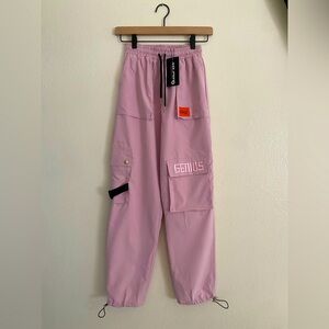 Slick Street - Pink Cargo Pants